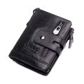 Jeep Black 100% Leather Wallet For Man - Wallet For Men - মানি ব্যাগ. 