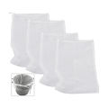 【Mary DAI Store】5Pc Reusable Food Filter Fine Mesh Food Grade Milk Used for Coffee Home Brewing Hop Sieve. 