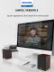 Philips SPA20 New Bluetooth Speaker Mini Portable Wood Grain Indoor Desktop Loudspeaker 1 pair for Computer Smartphone. 