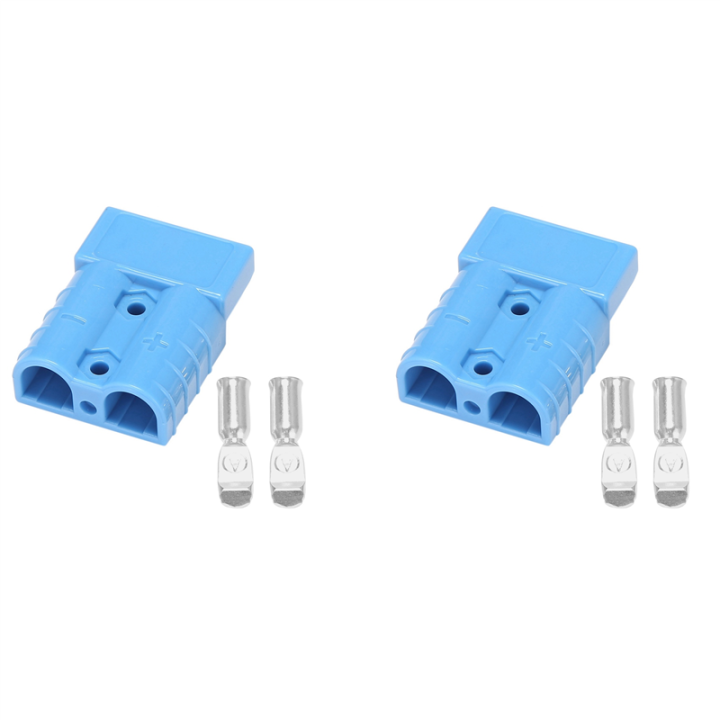 Paire De Connecteurs D'alimentation 50A 600V Style Anderson - Marque VORCOOL