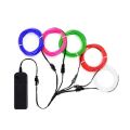 DC 12V Neon EL Wire Power Driver usb Controller for 1-10M LED EL Wire Light Inverter Supply Adapter Flexible Neon Wire Driver.
