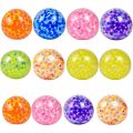 Squeeze Ball Toy Flexible Colorful Foam Beads Pinch Toys Stress Relief Soft TPR Vent Ball Squishes Decompression Kid Toy Gift. 