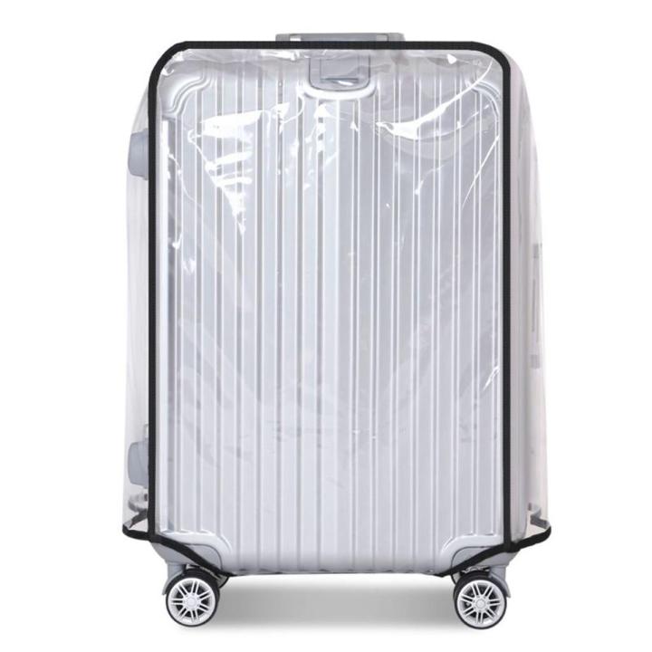 Luggage Cover Clear PVC Suitcase Cover for Carry on Luggage LX9F