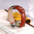 Calfskin Detachable Watch Leather Watch Band, Specification: 21mm. 