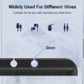 5 Clips Cable Holder Self Adhesive Cable Clips Cord Holder Organizer for Home and Office Desk Organization-1Pcs. 