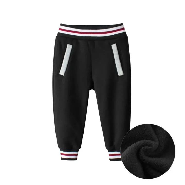 2023%20Spring%20Pure%20Cotton%20Children%20Cartoon%20Fleece%20Thickening%20Trousers%20Kids%20Boys%20Girls%20Winter%20Sport%20Long%20Pants%20-%20Image%204