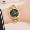 WWOOR Ladies Watches Top Brand Luxury Diamond Bracelet Watches For Women Stainless Steel Dial Quartz Wrist Watch 8856.