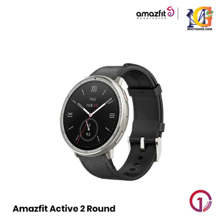 Amazfit Active 2 Round Smartwatch (Premium Edition)