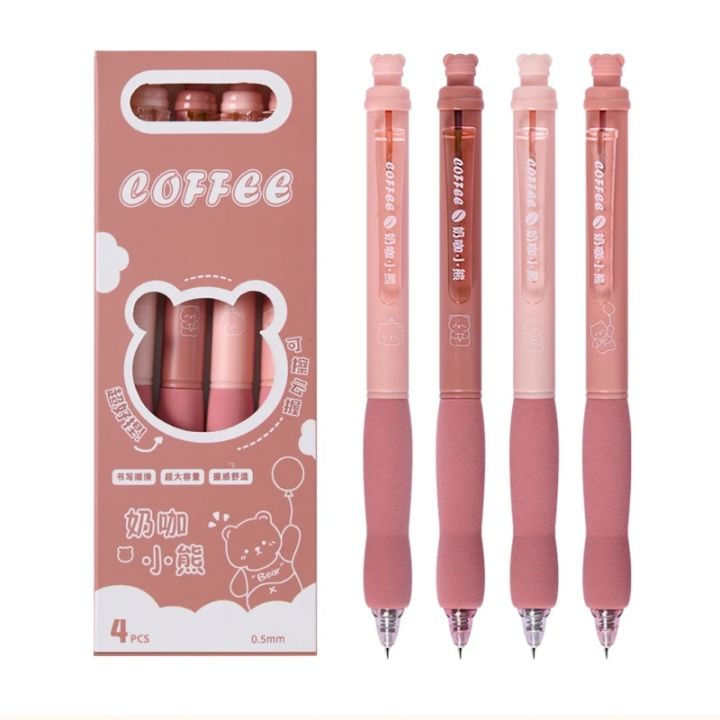 4%20Pack%20Brown%20Bear%20Erasable%20Gel%20Pens,%200.5mm%20Blue/Blue%20Soft%20Grip%20Signature%20Pens%20for%20Cute%20Girl%20Students%20Office%20School%20Gifts%20-%20Image%207