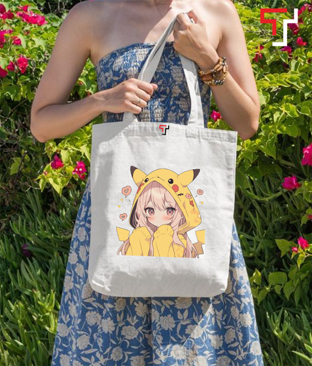 Cute%20Cartoon%20Girl%20Printed%20Black%20and%20White%20Canvas%20Tote%20Bag%20with%20Zipper%20for%20Girls%20-%20Image%209