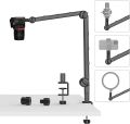VIJIM LS25 Camera Desk Mount, Flexible Overhead Webcam Stand with Boom Arm.