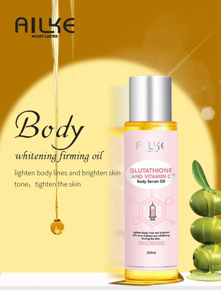 Body Glow Oil for Tightening and Hydrating