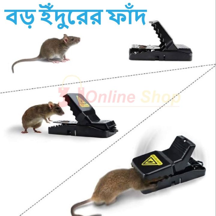 Mouse/Rat Trap for House and Office Mouse Killer Trap 5×3×3 inches