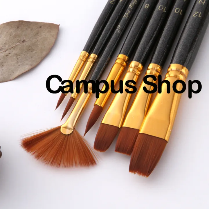 7%20Pcs%20Nylon%20Paint%20Brush%20Set%20and%201%20Pieces%20Artist%20Color%20Palette%20-%20Image%205