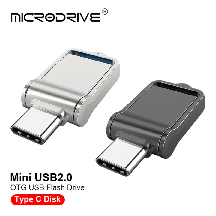 USB Flash Drive 2.0 USB C OTG Pendrive 16GB 128 64 32 GB For Xiaomi Redmi5 For S9 Plus Note 9 Memory Stick Pen Drive