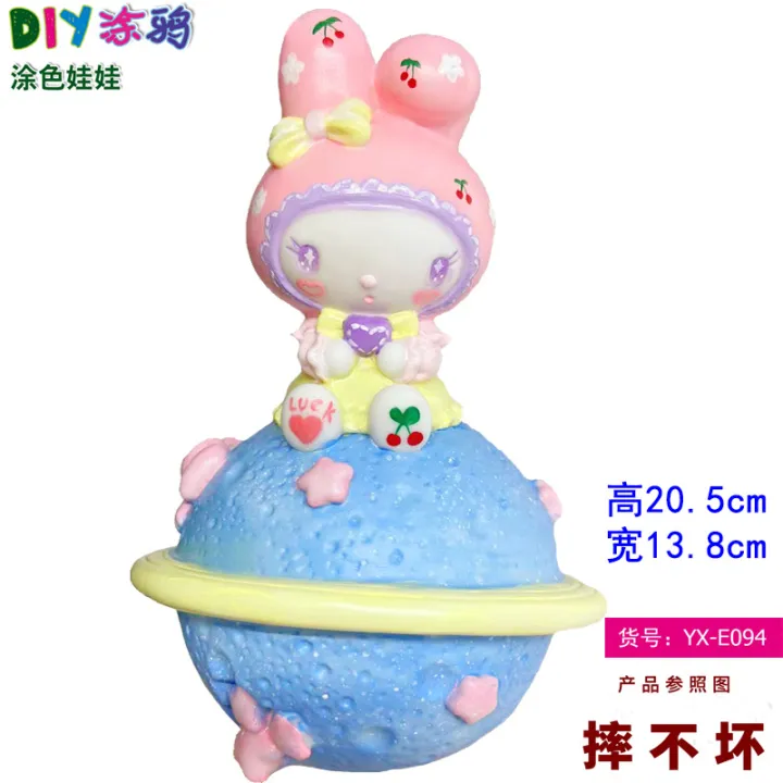 Plus%20E%20Zone%20Factory%20Wholesale%20Drop%20Not%20Bad%20Vinyl%20Doll%20White%20Billet%20Piggy%20Bank%20Stalls%20DIY%20Graffiti%20Painted%20Toys%20-%20Image%208