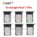 New Sim Micro SD Card Tray Socket Holder Slot Container Connector Reader For Google Pixel 7 /Pixel 7 Pro. 