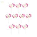 10x Cake Toppers, Happy Mother's Day Cake Topper, Baking Decor, Mother's Day Cupcake Picks, Cake Insert for Event, Gift Cake, Birthday Anniversary.