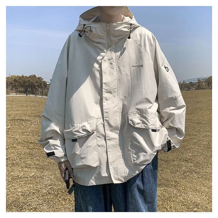 Solo Yolo】Autumn and Winter Japanese Windproof Waterproof