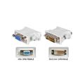 EF Adapter VGA to DVI D/24+1 Pin Male to VGA Female Socket Adapter Converter. 