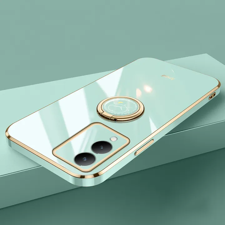 New%20Phone%20Case%20For%20VIVO%20Y17S%20Cover%20Soft%206D%20Electroplating%20Antioxidant%20Ring%20Bracket%20Attraction%20for%20VIVO%20Y17S%20Case%20-%20Image%209