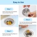Kitchen Sink Filter Sewerage Kitchen Sink Garbage Separator Slag Anti-clogging Disposable Floor Drain Net Bag. 