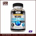 Kaya Naturals - Neuro Brain for Memory & Focus - Nootropic Energy Capsule - Nootropic Brain Support Supplement - Focus & Concentration & Learning Accuracy - Cognitive Function - 60 Count. 