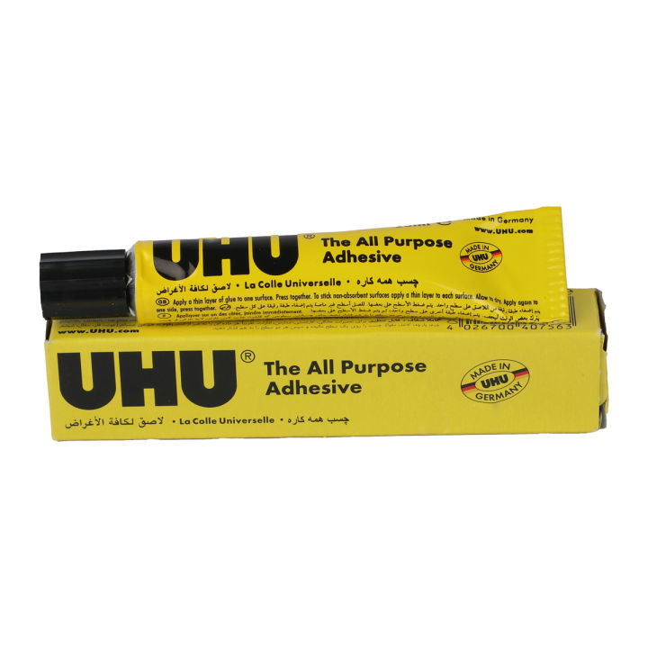 UHU All Purpose Adhesive Clear Glue 35ml Tube 1ps - Double Side Tape