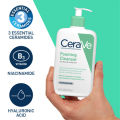 CeraVe Foaming Cleanser for Normal to Oily Skin with Niacinamide and 3 Essential Ceramides (France) 236ml.