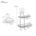 soap holder organizer lagayan ng sabon pang ligo soap organizer OYOREFD Strong Wall Mounted Stainless Steel Soap Holder Bathroom Double Layer Drain Soap Tray Shower Soap Dish Bathroom Products. 