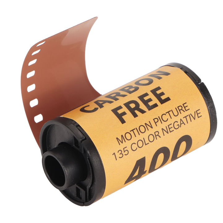 35mm Camera Color Print Film 36 Sheets Carbon Removal Vintage