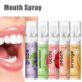 Fruit Flavor Fresh Breath Spray Cool Mouth Freshener Remove Bad Breath Oral Care Portable Work Travel Long Lasting Sweet Spray-22ml. 