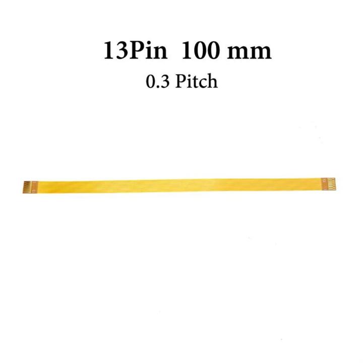 cltgxdd Gold plated FPC Connector cable Line 13 21 23 25 27 31 33 39 45 51 Pin FFC FPC Flexible Flat Ribbon Cable Pitch 0.3 mm