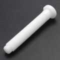 4PCS Toilet Seat Hinge Bolt Screws with Plastic Nuts and Washers.