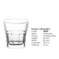 Clear coke-drinking glass olila transparent glass coke-water glass 6 pcs set- Glass-W05 1.7.