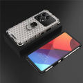 For Redmi Note 13 Pro Plus case Clear Rugged Honeycomb Design Silicone Armor Shockproof Kickstand Holder For Redmi Note 13 Pro Back Cover Phone Cases. 