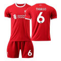 23-24 ew Lierpool ome o.11 Salah Jersey Children's Adult Student eam hes suit Football niform.