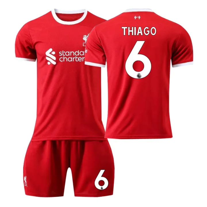 23-24%20ew%20Lierpool%20ome%20o.11%20Salah%20Jersey%20Children's%20Adult%20Student%20eam%20hes%20suit%20Football%20niform%20-%20Image%208