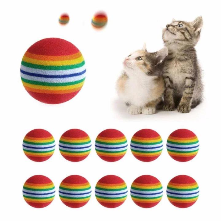 Cat Toy Rainbow ball for pet