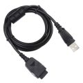 USB DC Charger + Data SYNC Cable Cord For Samsung YP-S3 J S3Q S3Z S3B MP3 Player.