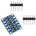 10Pcs 4 Channel IIC I2C Logic Level Converter Bi-Directional Module 3.3V to 5V Shifter for Arduino (Pack of 10).