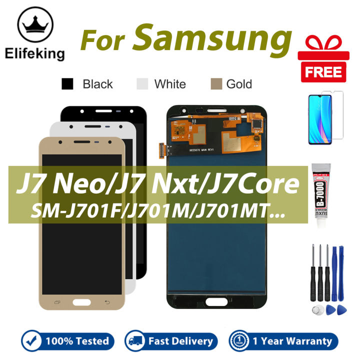 LCD%20No%20Frame%20For%20Samsung%20Galaxy%20J7%20Neo%20Nxt%20Core%20J701%20Display%20Touch%20Screen%20Digitizer%20Assembly%20Replacement%20Parts%20-%20Image%202