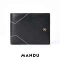 MANDU Men's Wallet with High Quality Car Stitching, USD Card Bag, One Piece.