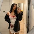 Halloween Pure Desire Dresses Blood Hand Print Dress Up Design For Women White Dresses Bodycon Mini Dress Female Y2k Dress. 