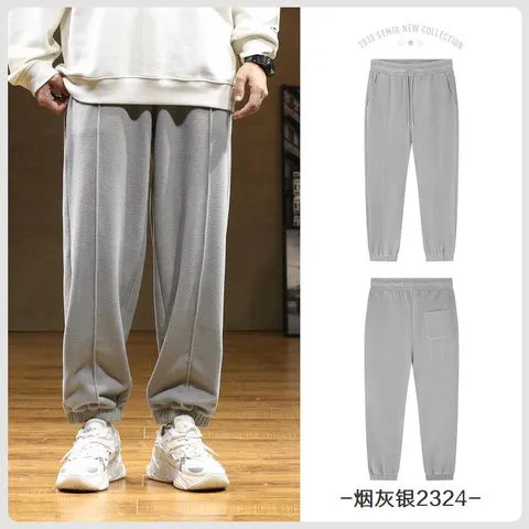 Senma%20Casual%20Trousers%20Men's%20Polar%20Fleece%20Energetic%20Ankle-Tied%20Sports%20Pants%20Boys2022New%20Pants%20-%20Image%202