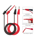 P1308B 18PCS Test Lead Kit Test Hook Cable Replaceable Multimeter Probe Alligator Clip. 
