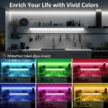 RGB Led Strip Lights RGB 5050 5M 54 LEDS Bluetooth APP Control Luces Led Flexible Diode Decoration For Living Room Lamp RibbonLow. 