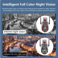 4MP  WiFi 2 Lens Outdoor Camera AI Automatic Human Tracking Security CCTV Color Night Version Monitoring pan tilt Camera (Size : 8MP Camera) 2024. 