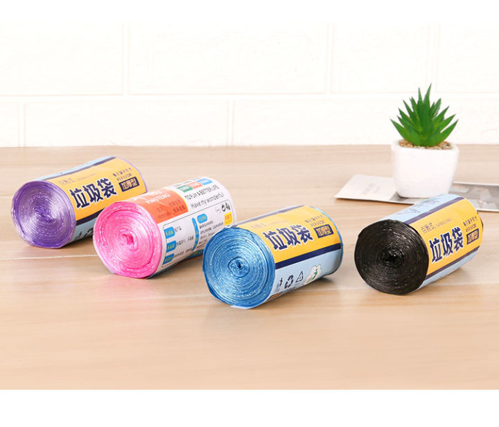 30pcs/roll%2045*50cm%20Garbage%20Bags%20Household%20Portable%20Thickened%20Kitchen%20Point-breaking%20Type%20Garbage%20Bucket%20Plastic%20Bags%20-%20Image%209