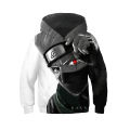Naruto Kids Hoodie Boy's Coat 3D Print Children's Sweater Babies Pullover unisex Outerwear. 